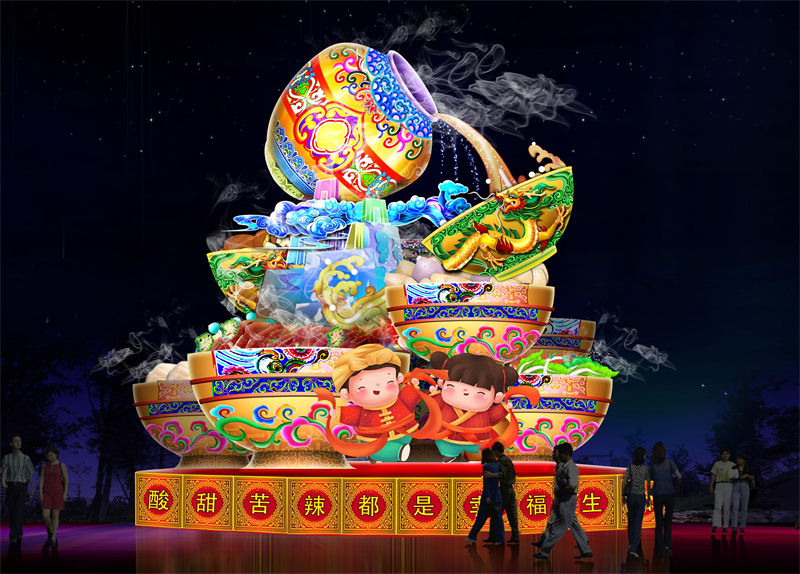 灯展效果图