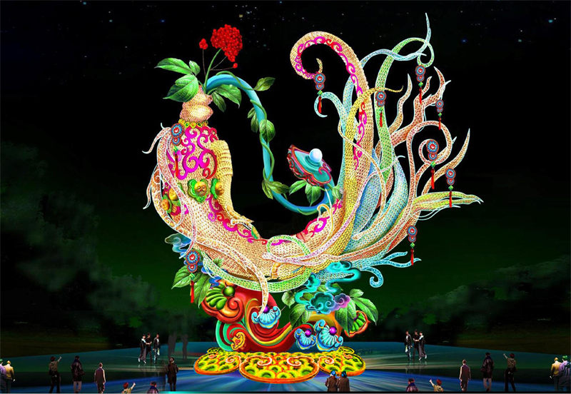灯展效果图