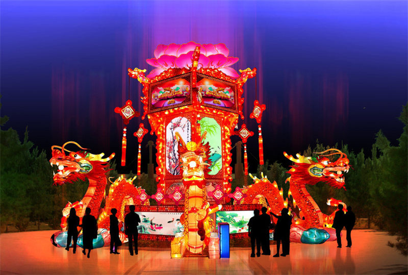 灯展效果图