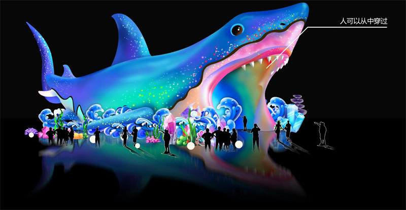 灯展效果图