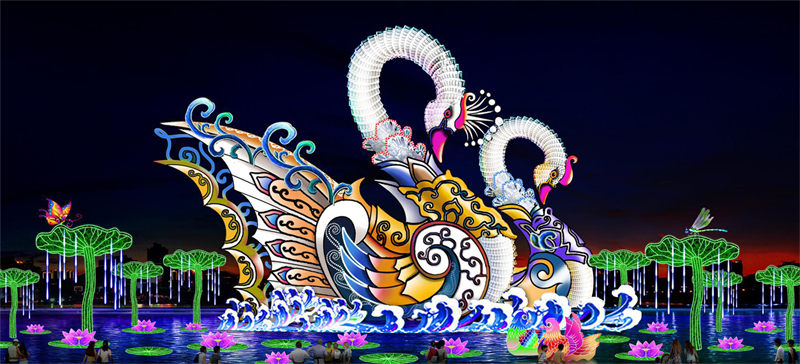 灯展效果图