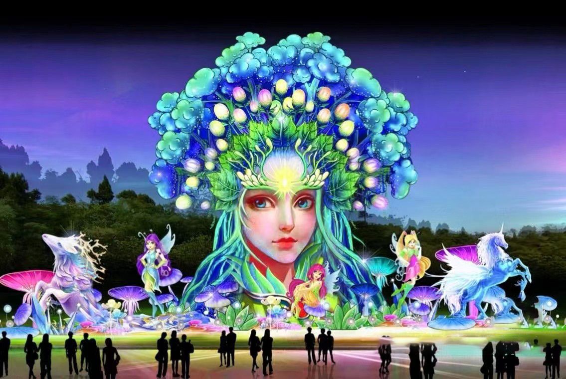 灯展效果图