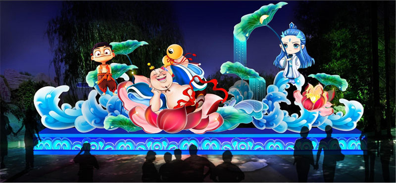 灯展效果图