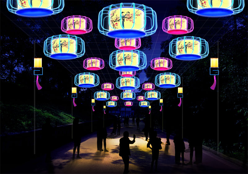 灯展效果图